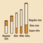cigarrete sizes