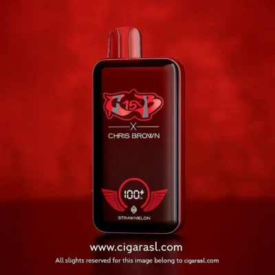 پاد یکبار مصرف کریس براون CB15K با کیفیت ویپینگ بالا و طراحی جذاب طعم Strawmelon