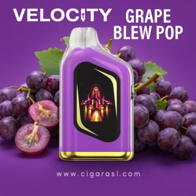پاد 25 هزار کام velocity طعم آبنبات انگور grape blew pop