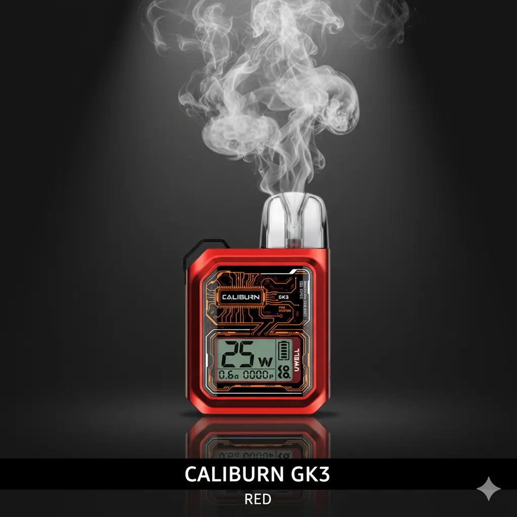 caliburn-gk3-pod-system-red caliburn-gk3-pod-system-red